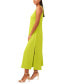 Фото #3 товара Women's Round-Neck Sleeveless Side-Slit Maxi Dress