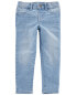 Фото #4 товара Baby Light Blue Wash Skinny-Leg Jeans 24M