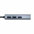 Фото #4 товара USB-разветвитель Aisens A106-0401 Серый (1 штук)