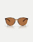 Фото #3 товара Oakley Sielo round polarised sunglasses with brown lens in polished brown tortoise