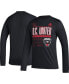 ფოტო #1 პროდუქტის Men's Black D.C. United Club DNA Long Sleeve T-shirt