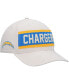 ფოტო #2 პროდუქტის Men's '47 Cream Los Angeles Chargers Crossroad MVP Adjustable Hat