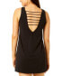 Фото #2 товара Juniors' Strappy-Trim Tank Dress Cover-Up, Created for Macy's