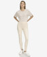 Фото #4 товара Women's Light Weight Stretch Twill Full Length Pull on Pant