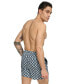 ფოტო #6 პროდუქტის Karl Lagerfeld Men's Modern Euro Printed Stretch 5" Swim Trunks