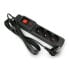 Фото #2 товара Power strip with protection Armac Multi M3 black - 3 sockets - 3m