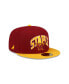 Фото #2 товара Men's X Staple Burgundy, Gold Washington Commanders Pigeon 59Fifty Fitted Hat