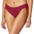 Roxy Women's Standard Solid Beach Classics Full Bikini Bottom, Tibetan RED, XL