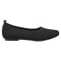 Фото #1 товара VANELi Suvi Slip On Ballet Womens Black Flats Casual 311824