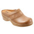 Фото #2 товара Softwalk Aurora S2250-253 Womens Brown Wide Leather Clog Flats Shoes