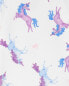 Фото #20 товара Kid 2-Piece Fuzzy Velboa Unicorn Pajamas 4