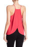 Joie Bramy Split Back Tank Pink Top size L 152174