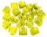 Фото #1 товара Lindy RJ545 Port Locks YELLOW 20pcs. - Port blocker - RJ-45 - Yellow - Acrylonitrile butadiene styrene (ABS)