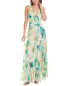 Фото #1 товара Liv Foster Chiffon Tiered Gown Women's