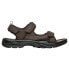 Propet Daytona Slingback Mens Brown Casual Sandals MSV013LBRN