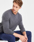 Фото #2 товара Men's Solid Crewneck Sweater, Created for Macy's