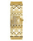 Women's Analog Gold-Tone Stainless Steel Watch 22mm