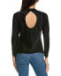 Lafayette 148 New York Petite Keyhole Back Blouse Women's