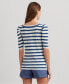 Фото #2 товара Майка Ralph Lauren Striped PuffTee