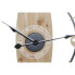 Фото #3 товара Настенное часы DKD Home Decor 61 x 4,5 x 66 cm Натуральный Белый Железо Деревянный MDF (2 штук)
