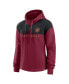 Women's Red Atlanta United FC Fleece Quarter-Zip Hoodie