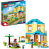 Фото #1 товара LEGO Friends Paisleys House, Dollhouse with 3 Mini Dolls and Rabbit Figure, Ella and Jonathan of the Characters 2023 as Accessories, Toy for Girls and Boys from 4 Years 41724