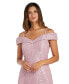 ფოტო #6 პროდუქტის Off-The-Shoulder Lace Gown