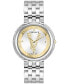 ფოტო #2 პროდუქტის Women's Swiss Thea Stainless Steel Bracelet Watch 38mm