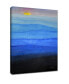 Фото #2 товара 'Foggy Blue' Canvas Wall Art, 30x20"