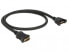 Delock 85465 - 0.5 m - HDMI Type A (Standard) - HDMI Type A (Standard) - 3840 x 2160 pixels - Black