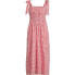 ფოტო #3 პროდუქტის Women's Textured Tie Shoulder Midi Dress