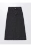 Фото #1 товара Джинсовая юбка LC WAIKIKI LCW Modest Standart Fit Карантин для женщин