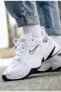 Фото #2 товара M2K Tekno Leather Sneaker Gerçek Deri Beyaz Unısex Spor Ayakkabısı