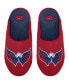 ფოტო #2 პროდუქტის Men's Washington Capitals Big Logo Colorblock Mesh Slippers