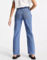 Фото #4 товара ASOS DESIGN Petite 90's straight jean in light blue