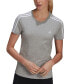 Фото #1 товара Women's Essentials Cotton 3 Stripe T-Shirt