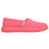 Фото #1 товара TOMS Alpargata Mallow Slip On Womens Pink Sneakers Casual Shoes 10018164T