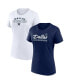 Фото #1 товара Women's Dallas Cowboys Risk T-Shirt Combo Pack