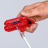 Фото #7 товара Инструмент для работы с кабелем Knipex ErgoStrip с защитной изоляцией 93 г сине-красный