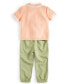 ფოტო #2 პროდუქტის Baby Boys Sweater Polo and Pants, 2 Piece Set, Created for Macy's