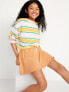 Фото #3 товара Loop-Terry Drawstring Skort for Girls