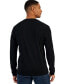 Фото #2 товара INC International Concepts Men's Lightweight Ribbed Henley Shirt, Created for Macy's