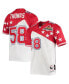 ფოტო #2 პროდუქტის Men's Derrick Thomas White, Red AFC 1995 Pro Bowl Authentic Jersey