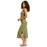 Фото #2 товара Roxy 302458 Women's Good Keepsake Strappy Midi Dress, Loden Green 231 size S
