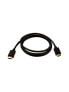 Фото #6 товара V7 Black Video Cable Pro HDMI Male to HDMI Male 2m 6.6ft - 2 m - HDMI Type A (Standard) - HDMI Type A (Standard) - 48 Gbit/s - Black