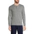 ფოტო #7 პროდუქტის Men's Knit Rib Pajama Henley T-Shirt