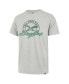 Фото #3 товара Men's Gray Distressed Philadelphia Eagles Gridiron Classics Ringtone Franklin T-shirt