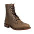 Фото #4 товара Justin Boots Mckean 7 Inch Round Toe Lace Up Womens Brown Casual Boots RP537
