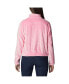 Women's Pink New York Rangers Fire Side Full-Zip Jacket