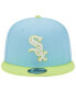 Men's Light Blue, Neon Green Chicago White Sox Spring Basic Two-Tone 9FIFTY Snapback Hat